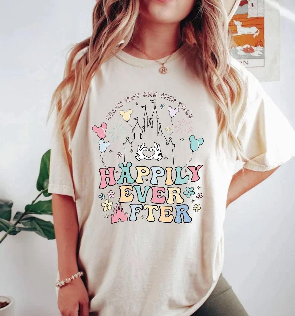 Disney Happily Ever After Shirt Magic Kingdom Castle Shirt Disney Family Shirt Disney Vacation Shirt