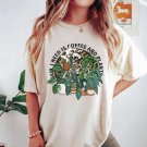 Plant Lover Shirt, All I Need Is Coffee And Plants Shirt, Coffee Skeleton Shirt, Plant Mom Shirt