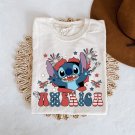 Patriotic Disney Shirt, 4th of July Stitch Shirt, Fourth of July Stitch Shirt