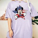 Patriotic Mouse Shirt, 4th Of July Mickey Minnie Shirt, Retro Disney Couple Shirt