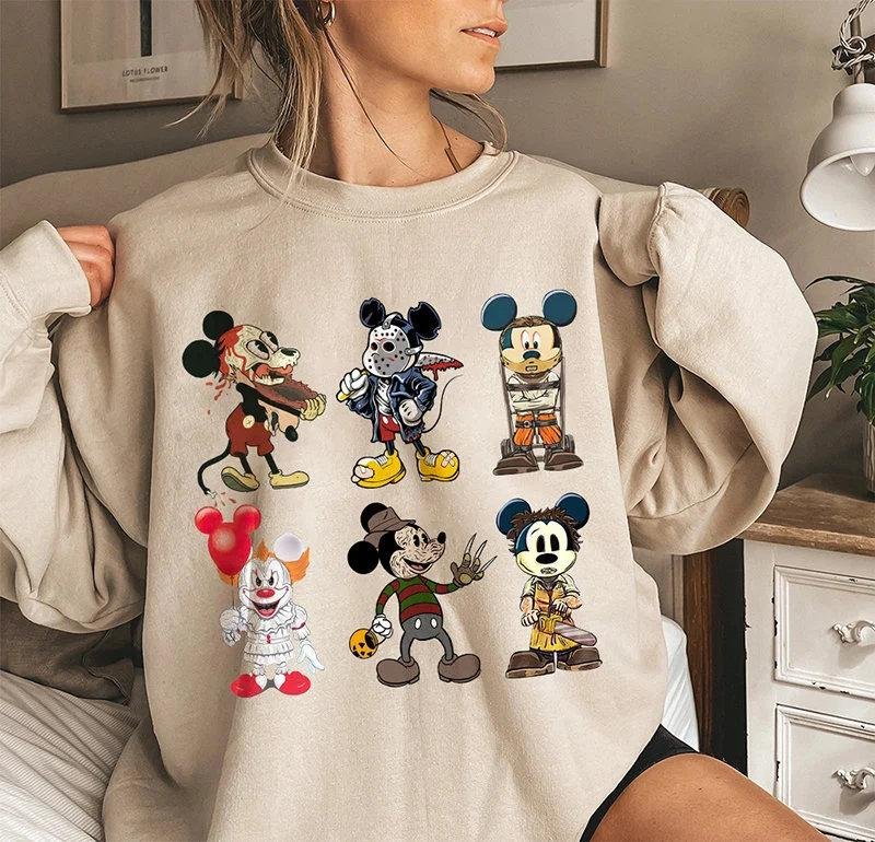 Mickey Mouse Style Horror, Mickey Halloween Shirt