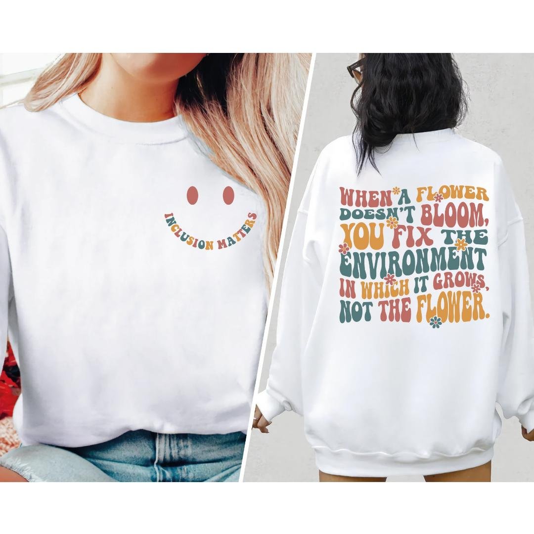 When A Flower D, Personalized Neurodiversity Shirt