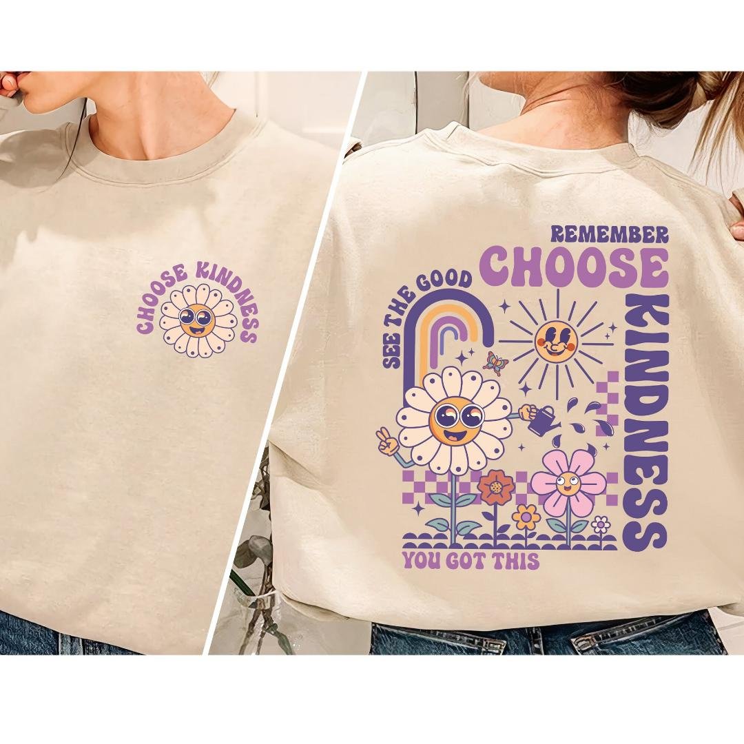 Remember Choo, Groovy Flower Choose Kindness Shirt
