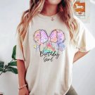 D, Watercolor Disney Birthday Shirt