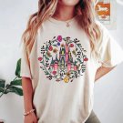Floral, Magic Kingdom Castle Shirt