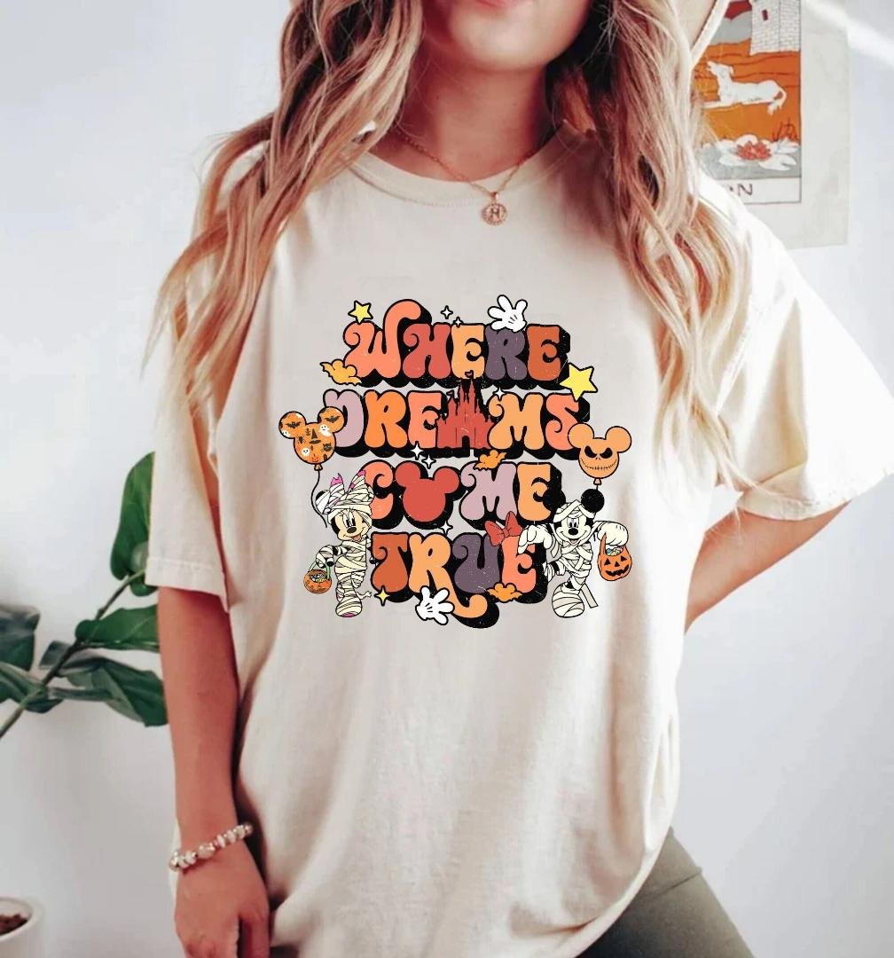 Disney Where Dreams Come True Halloween Comfort Co