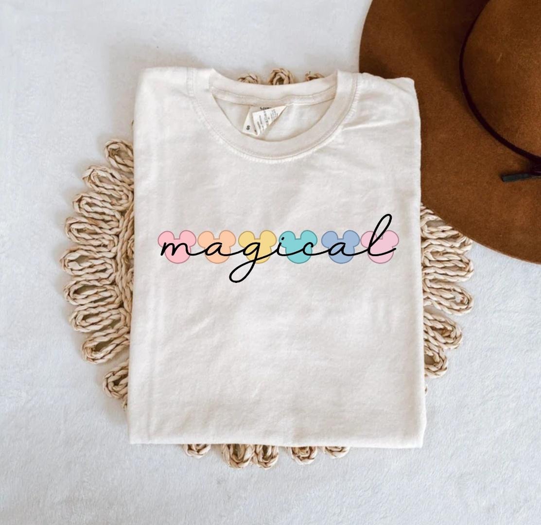 C, Disney Magical Mickey Head Shirt