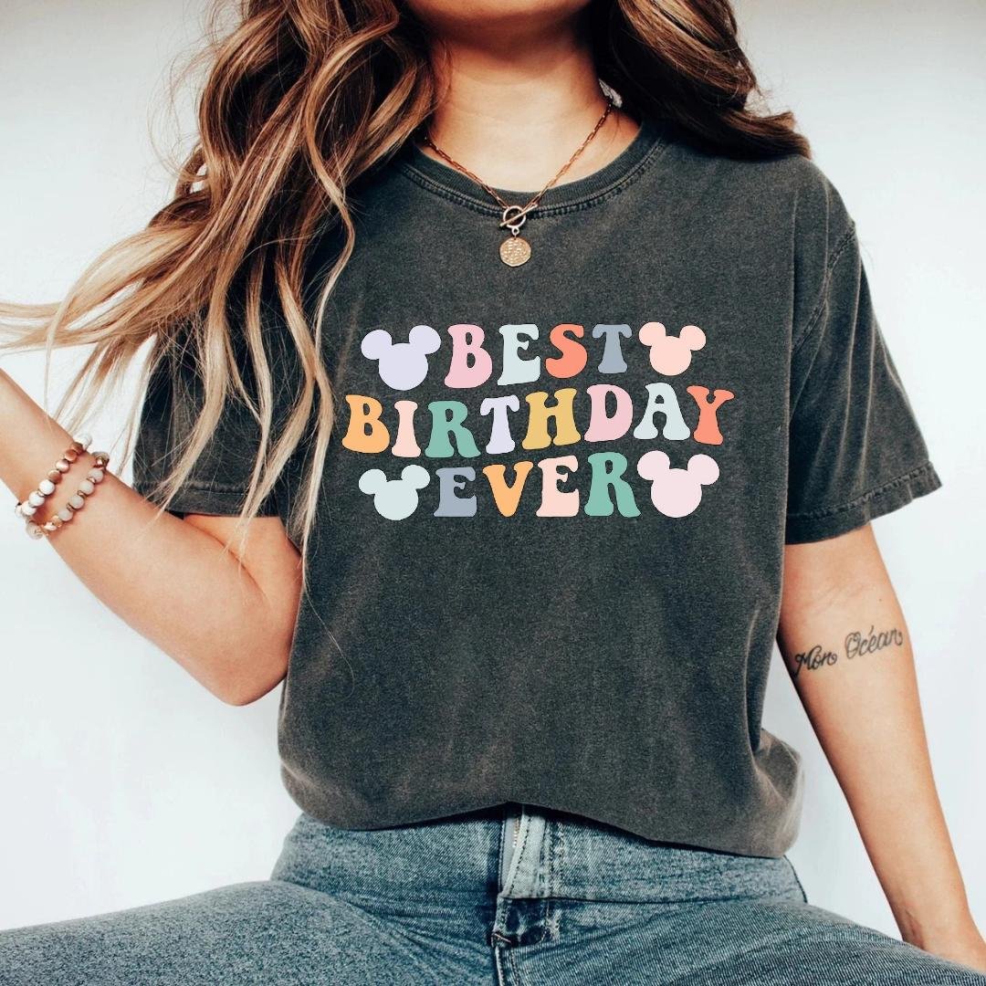 Bi, Disney Best Birthday Ever Shirt