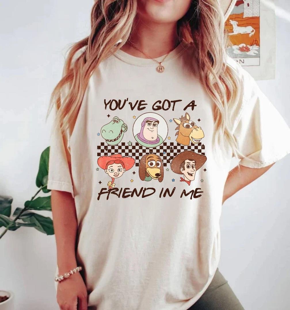 You ve Got Friend In Me Toy Story Checkered Comfor