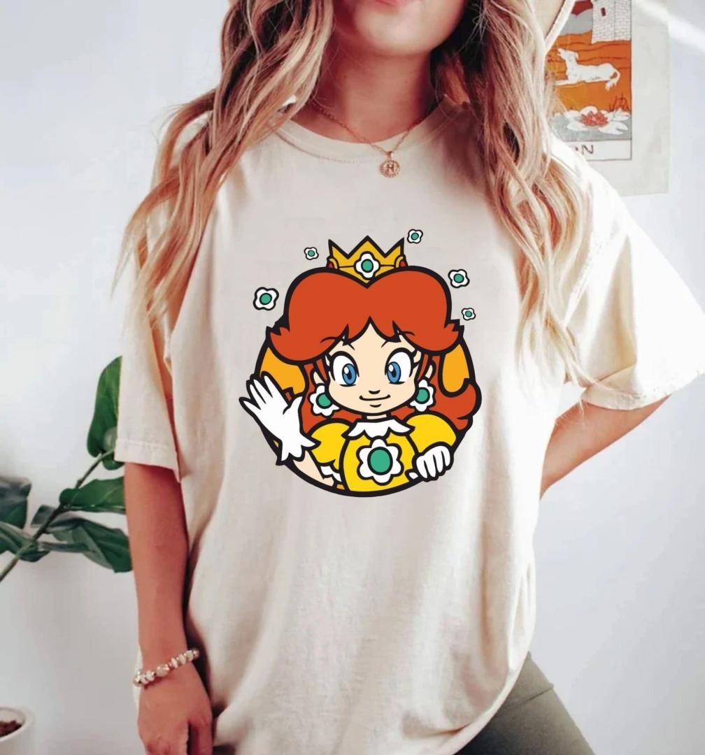 Princes, Princess Daisy Mario Shirt