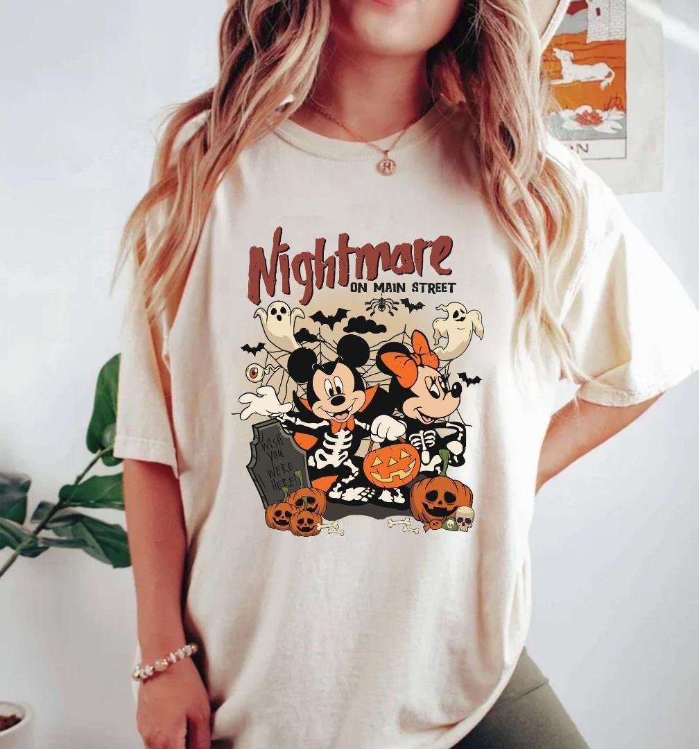 Nightmare On Main Street Mickey Minnie Comfort Col