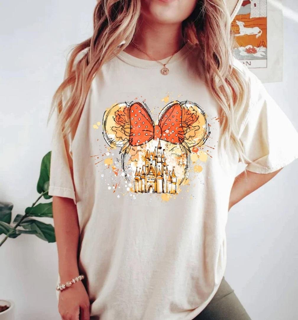 Disn, Disney Minnie Mouse Bow Shirt