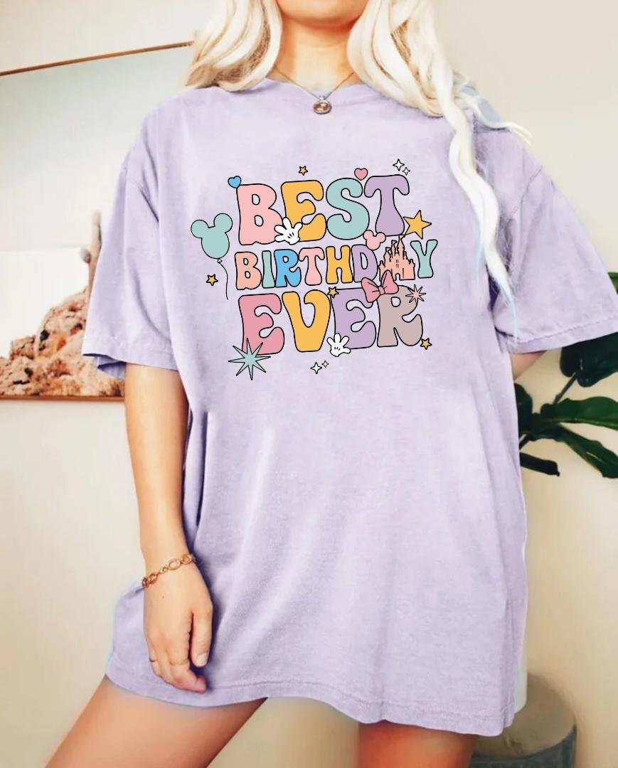 Co, Disney Best Birthday Ever Shirt