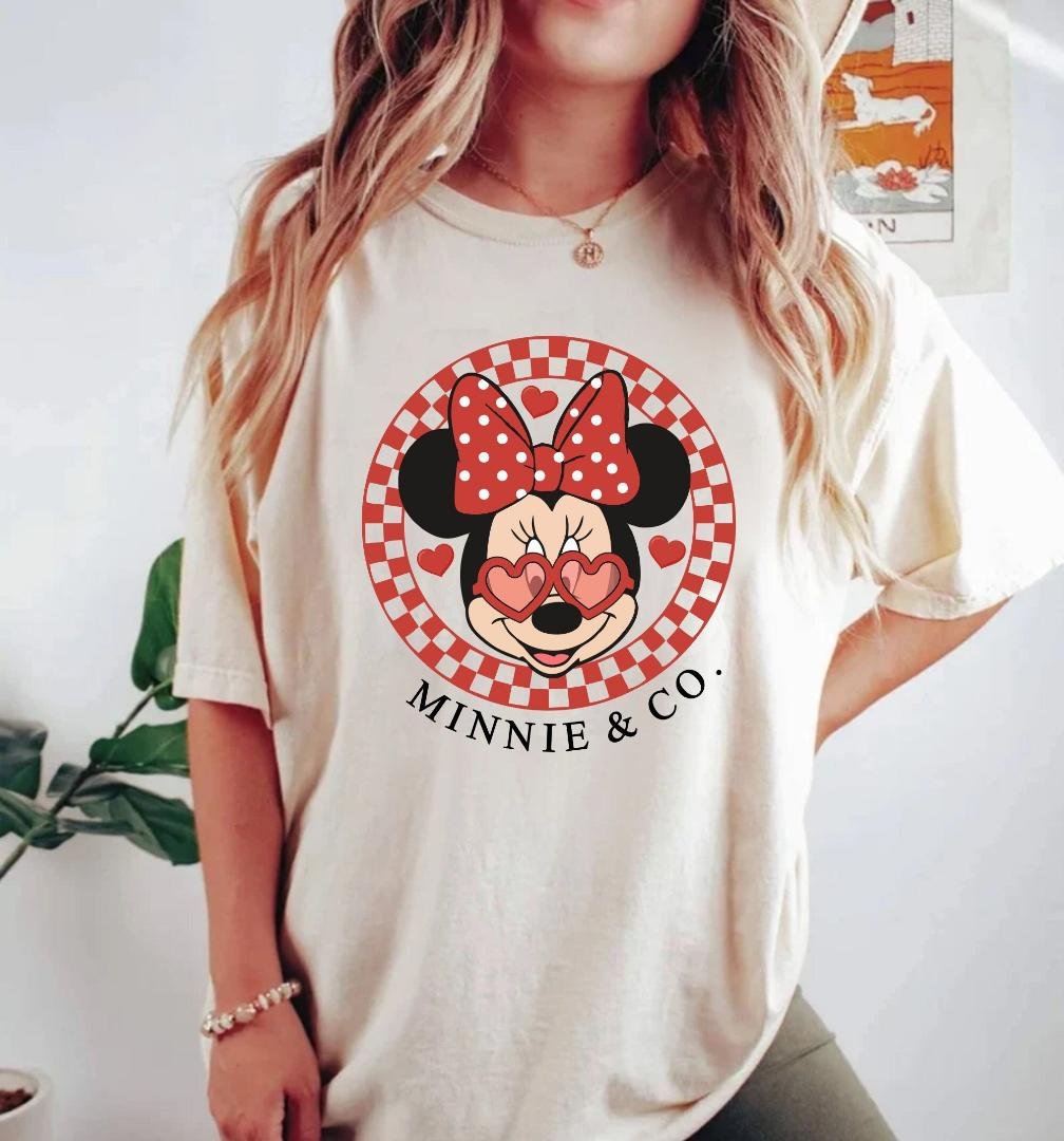 Vint, Checkered Mickey Minnie Shirt