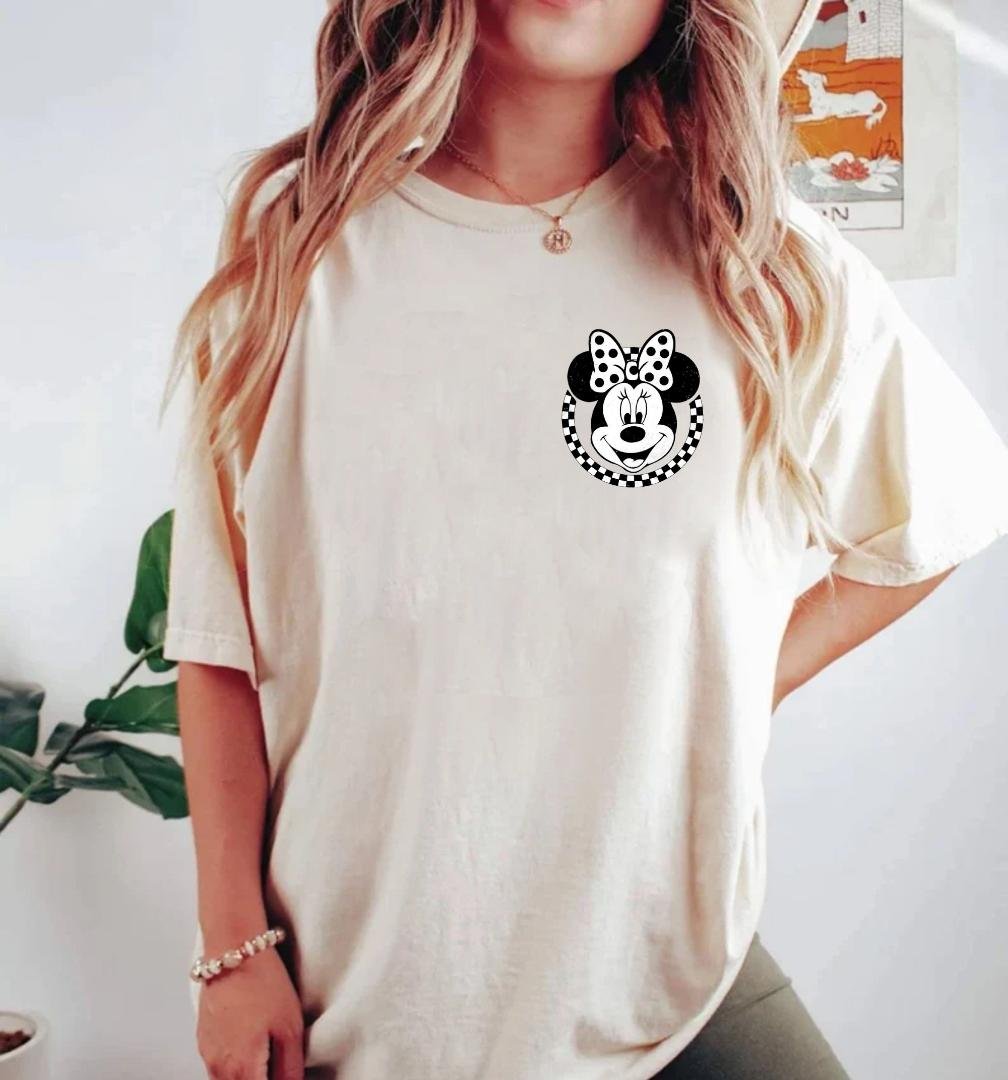 Vint, Checkered Mickey Minnie Shirt