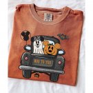 Boo To You Mickey Pumpkin Truck Shi