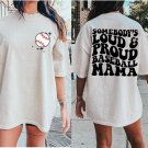 Trendy baseball mom tee, Baseball mom shirt, Funny
