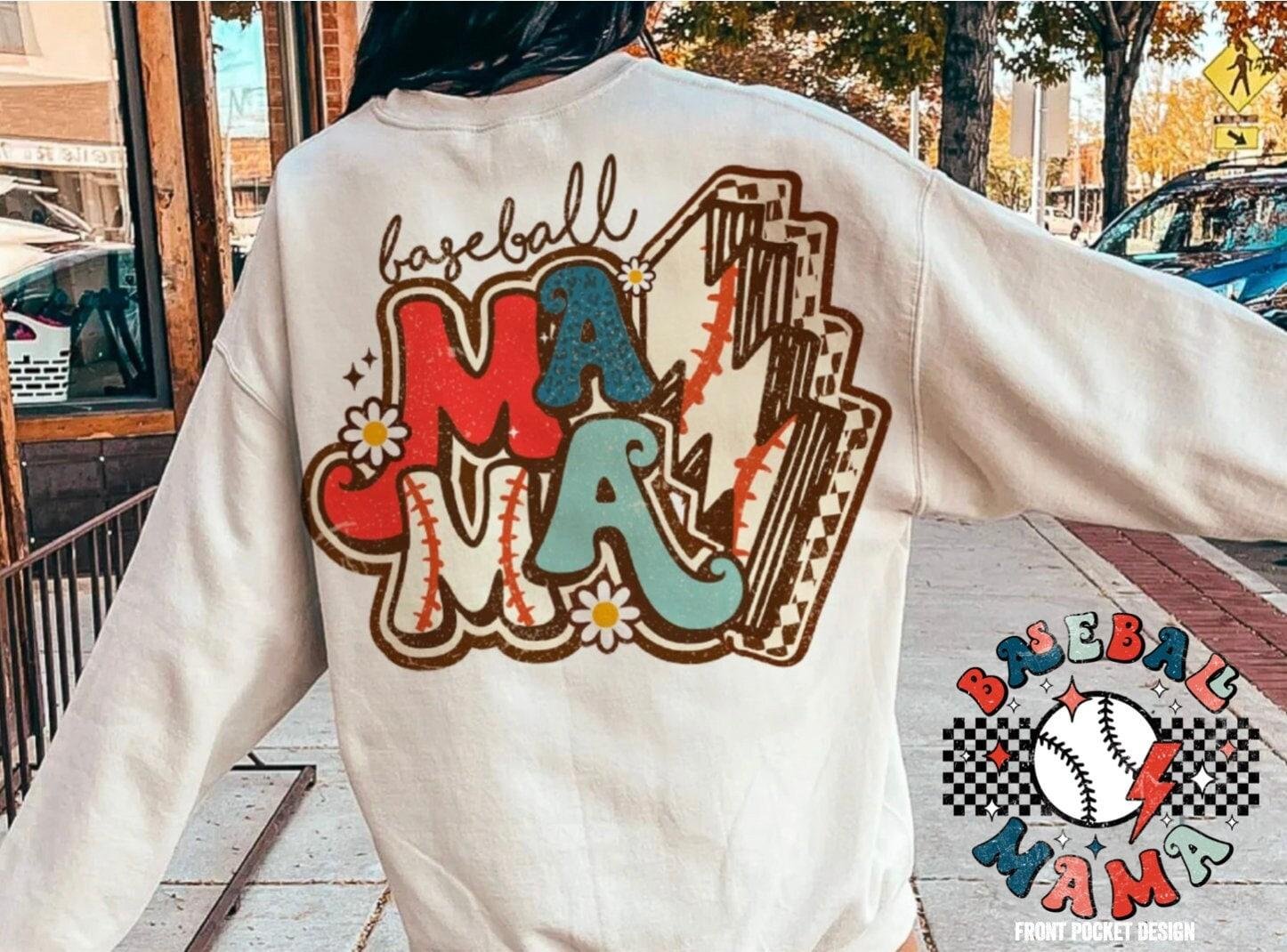 Retro Baseball Mama Shirt, Baseball Mom Shirt, Bas