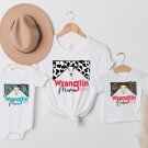 Wild Mama Shirt, Wranglin Mama Mini T-Shirt, Fun M