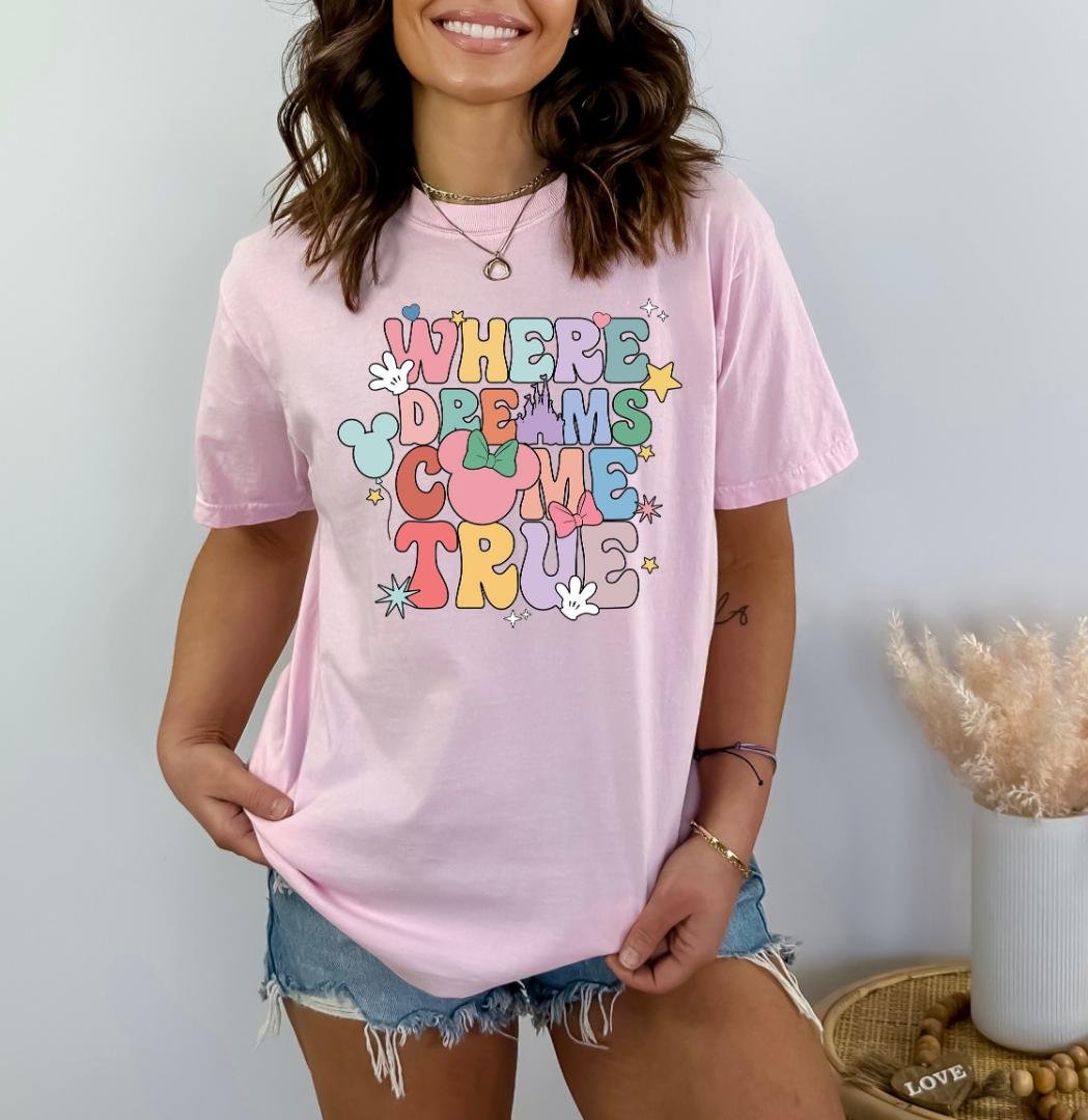 Disney World Shirt,, Where Dreams Come True Shirt