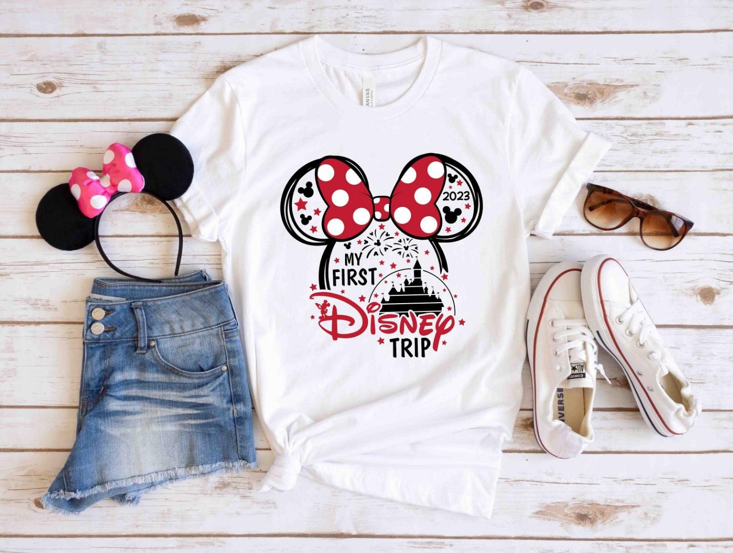Matching Disney, My First Disney Trip 2023 T-Shirt