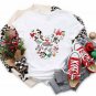 Disney Christma, Mickey Head Merry Christmas Shirt