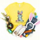 Happy Easter Floral Bunny Sh, Happy Easter T-Shirt