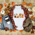 Cute Fall Pumpkin Shirt, Fall Coffee T-Shirt, Coff