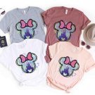 Minnie Wa, Disney Watercolor Minnie Castle T-Shirt