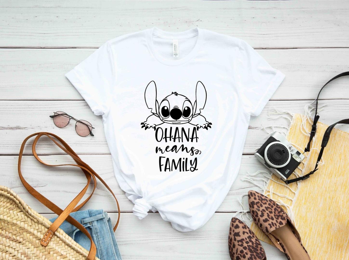 Disney Vac, Disney Stitch Ohana Means Family Shirt