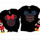 Mickey Min, Disney Mickey Minnie Patriotic T-Shirt