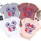Memorial Day Fami, Disney Happy 4th of July Shirts