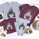 Disney Castle Sh, Disney Castle Silhouette T-Shirt