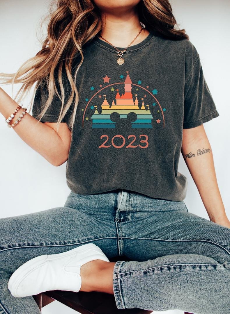 Disney Vacation Shirt, Disney Castle 2023 Shirt, D