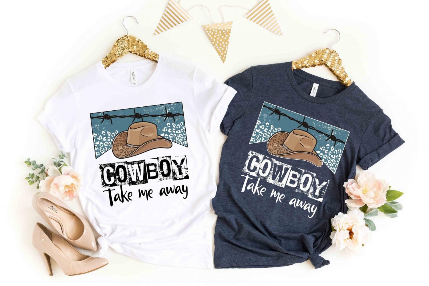 Western Graph, Cowboy Take Me Away Western T-shirt