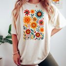 Wild Flowers Shirt,Ladies Shirt, Wildflower Tshirt