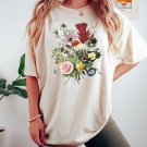 Wild Flowers Shirt, Wildflower Tshirt, Ladies Shi
