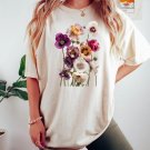 Wild Flowers Shirt, Wildflower Tshirt, Ladies Shi