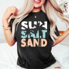 Summer Vacation Shirt,Sun Sal, Sun Salt Sand Shirt