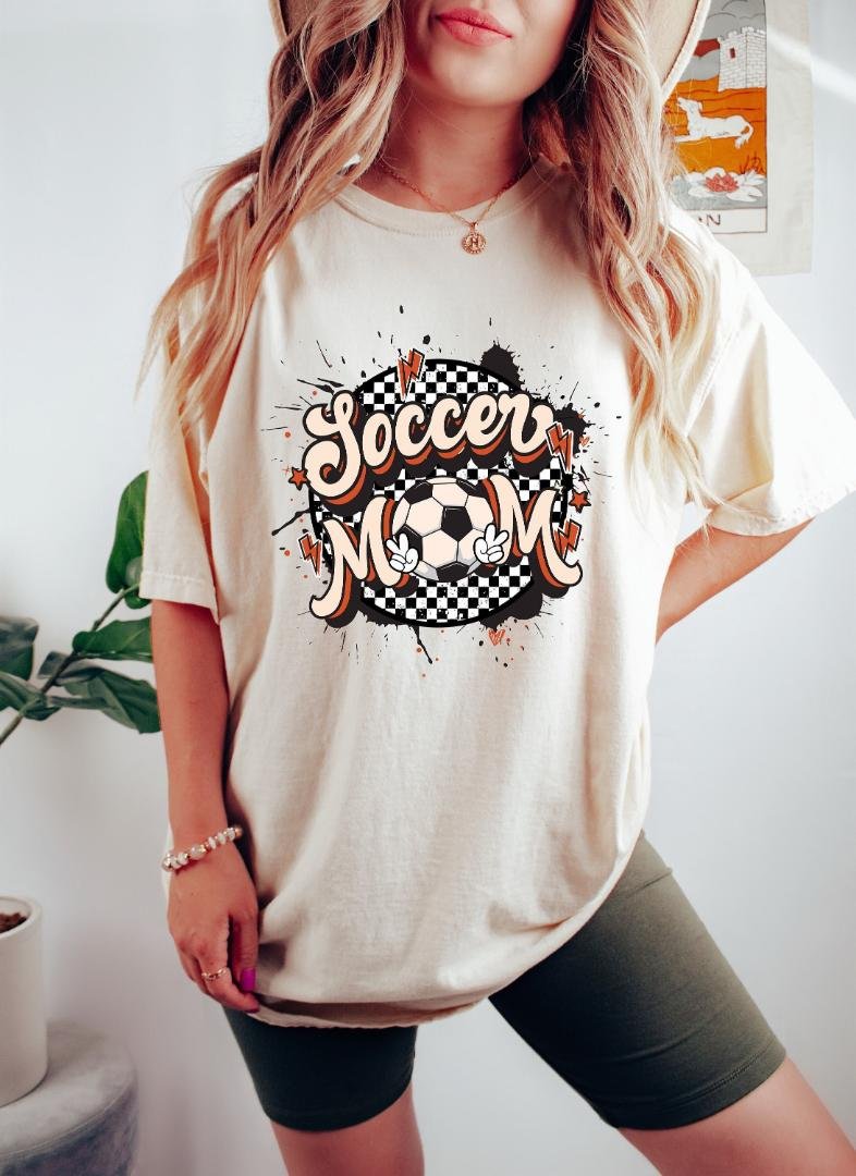 Leopard Mom Shirt, Soccer Shirt, Mama Shirts, Moth