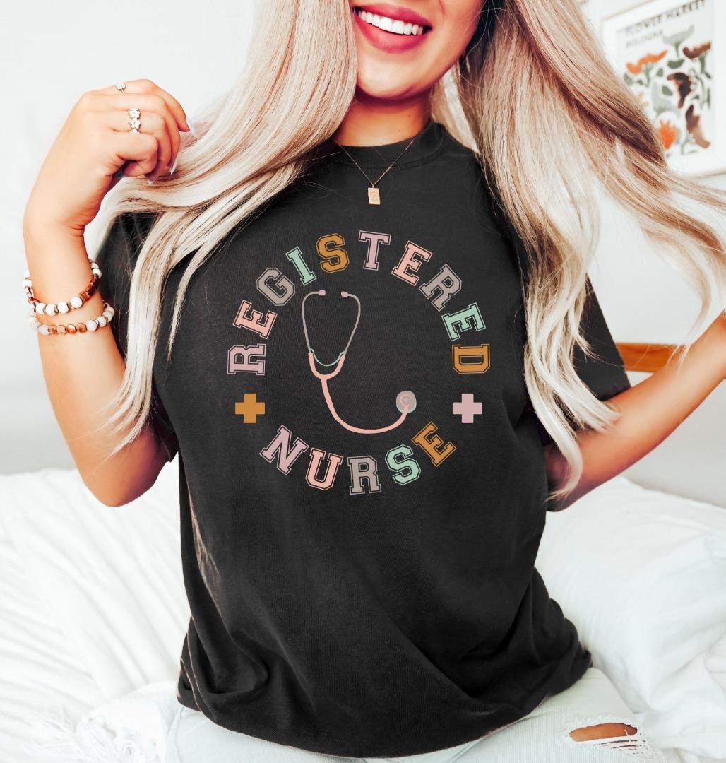 Gift for Registe, Registered Nurse Shirt for Women