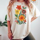 Wildflower Tshirt, Pressed Flowers Shirt, Wild Flo