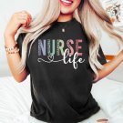 Leopard Nurse Shirt, Nurse Life Shirt, Nurse Gift,