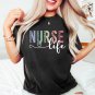 Leopard Nurse Shirt, Nurse Life Shirt, Nurse Gift,