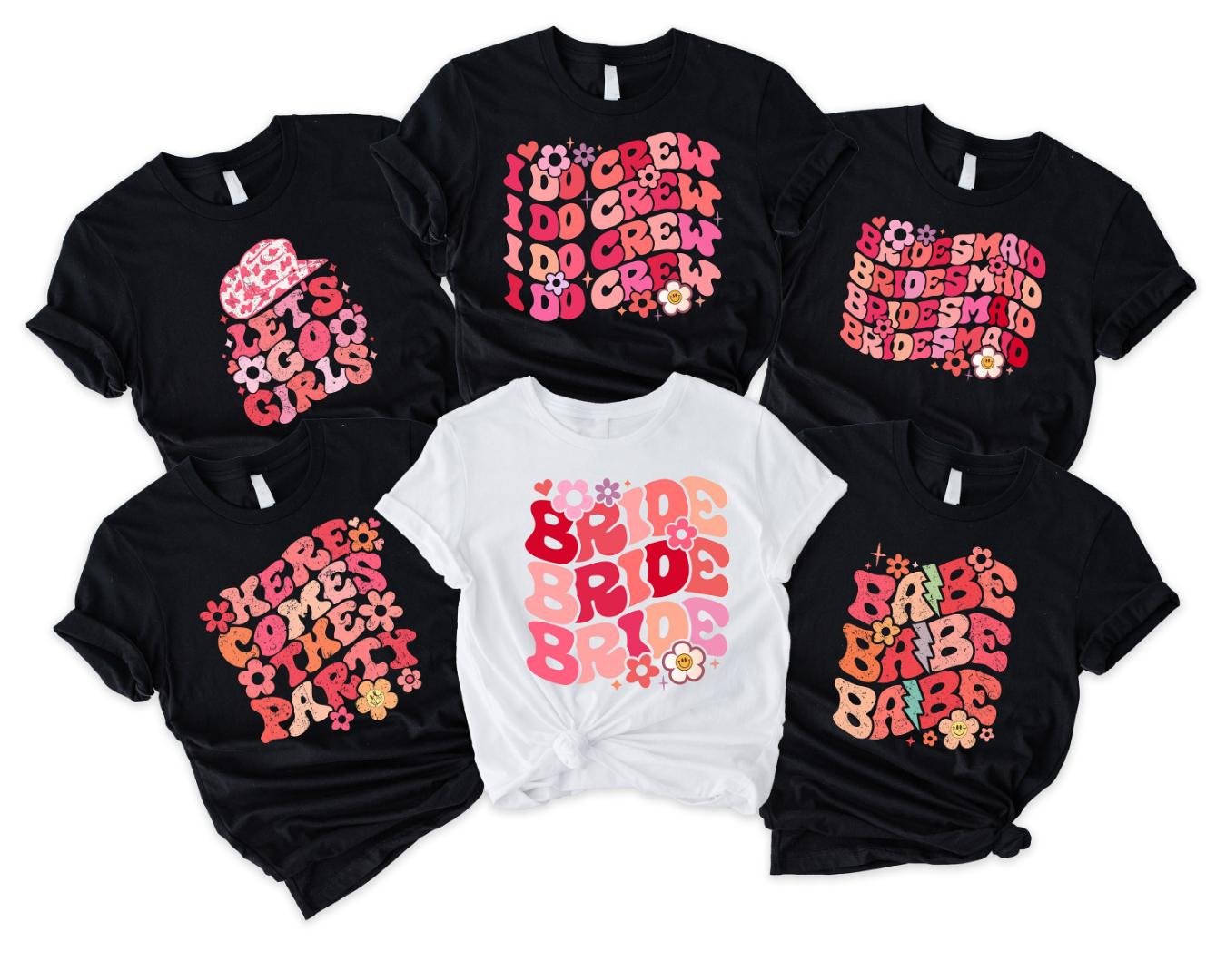 Bachelorette Party Shirts, Bride Babe Shirt, Let s