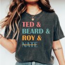 Football Crewneck, Ted Beard Roy & Nate Shirt, Las