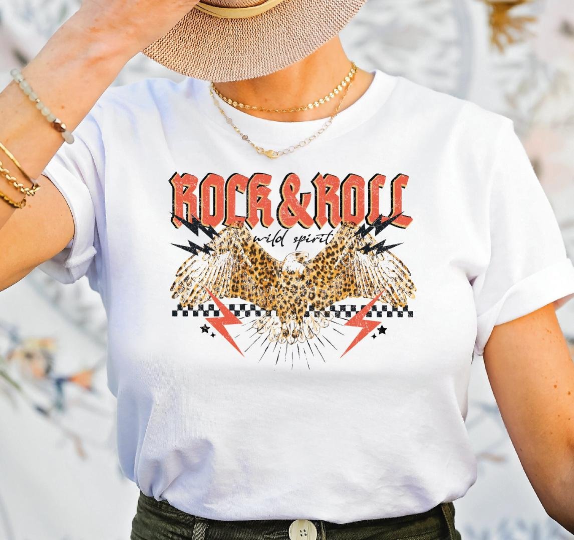 Rock and Roll T-Shirt, Rock and Rock Shirt, Rock