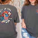 Comf, Retro Party In The Usa comfort Colors Shirt