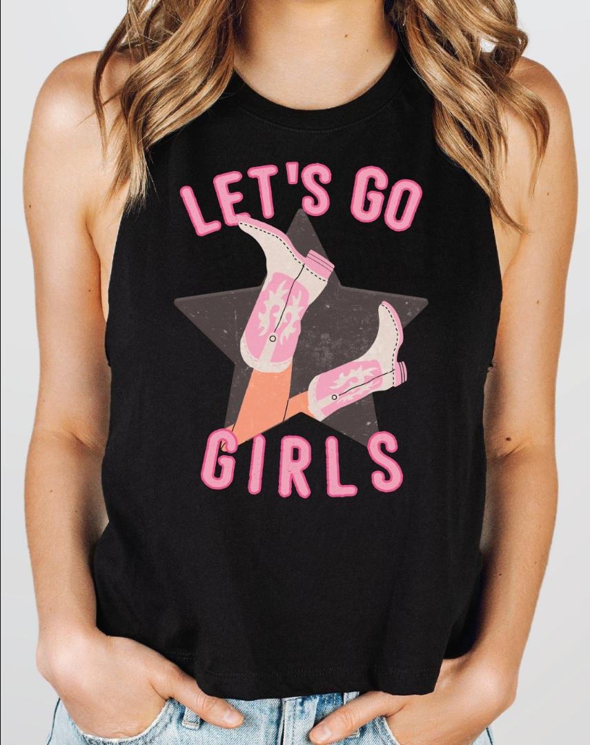 Lets Go Girls Bache, Lets Go Girls Racerback Tank 