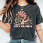 Retro Lets Go, Lets Go Girls Shirt 